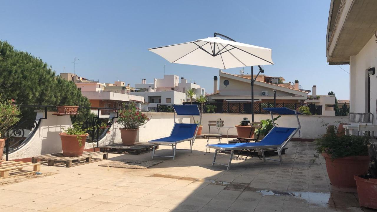 Attico Terramare - Beach & Maxi Terrace & Electricbbq Santa Marinella Exterior foto